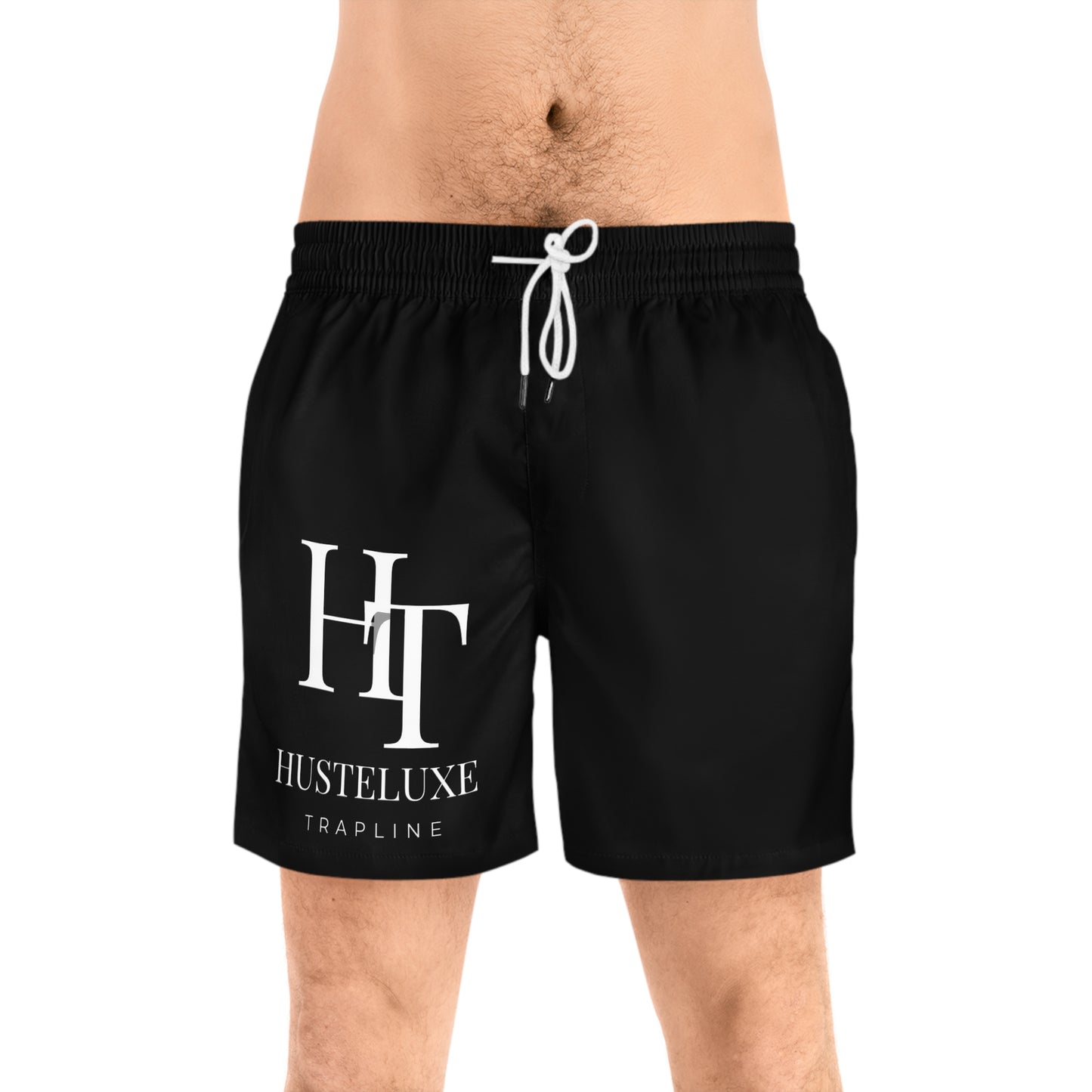 Stylish Men's Mid-Length Swim Shorts - Husteluxe Trapline