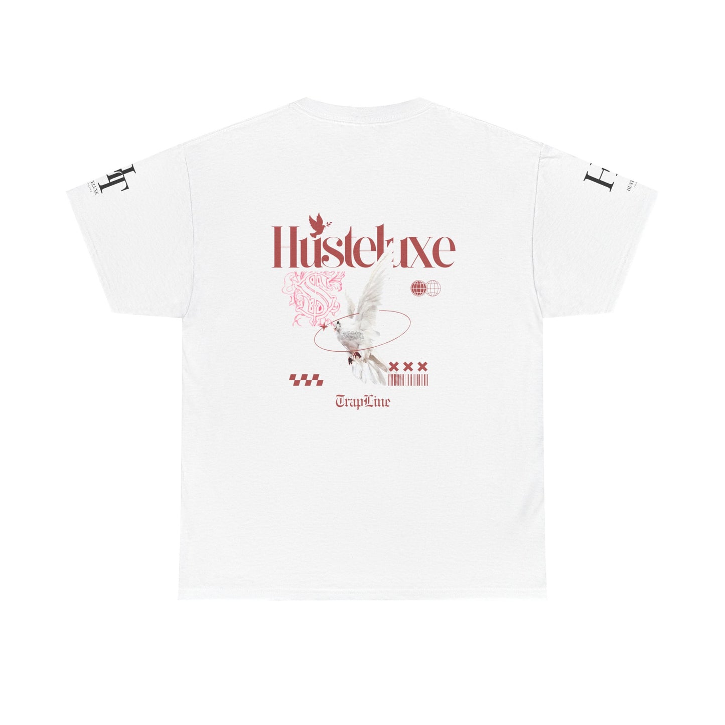 HusteLuxe White Tee