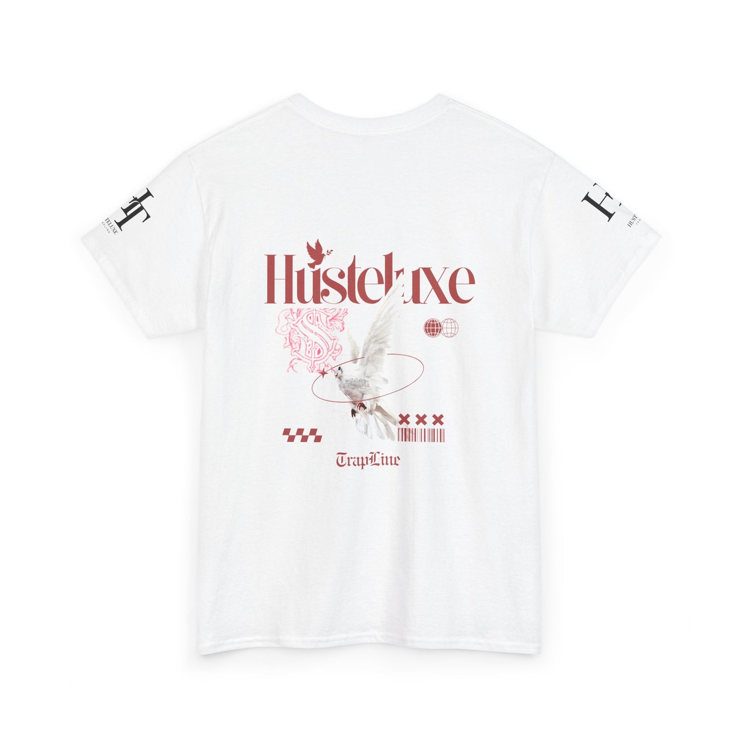 HusteLuxe White Tee